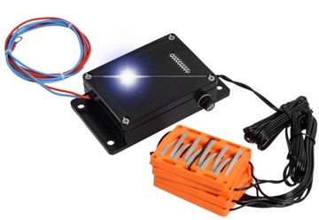 сильный автомобильный отпугиватель куниц + панель высокого напряжения!