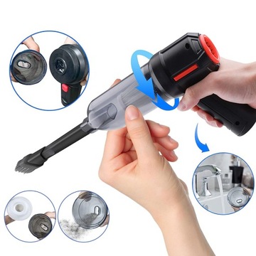 БЕСПРОВОДНОЙ АВТОМОБИЛЬНЫЙ ПЫЛЕСОС 120 Вт