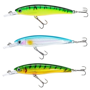 WOBLER NA SANDACZA JAXON BLEAK 8 CM - ZESTAW 3 SZT