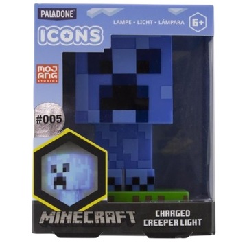 МИНИ MINECRAFT CREEPER ЗАРЯЖЕННЫЙ НОЧНИК