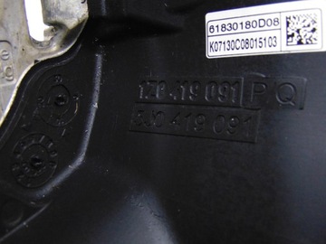 РУЛЕВОЕ КОЛЕСО СТЕГАНАЯ КОЖАНАЯ SKODA OCTAVIA II 2 VRS 1Z0419091P