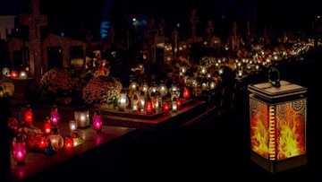 СВЕЧА СОЛНЕЧНАЯ СВЕЧА ДЕНЬ МЕРТВЫХ