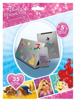 Disney Princess - naklejki na laptopa tablet skin