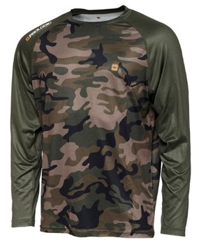 PROLOGIC T-SHIRT KOSZULKA UV CAMO Z DŁUGIM RĘKAWEM WĘDKARSKA UPF 30+ r. M