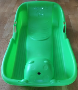 PLASTIKOWE SANKI ZIELONE