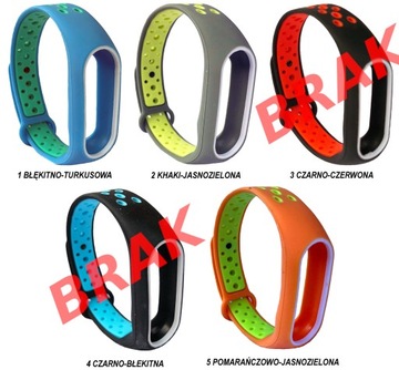 Набор браслетов XIAOMI MI BAND2 SOFT HOLE, 2 шт.