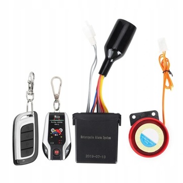 Dwukierunkowy alarm motocyklowy