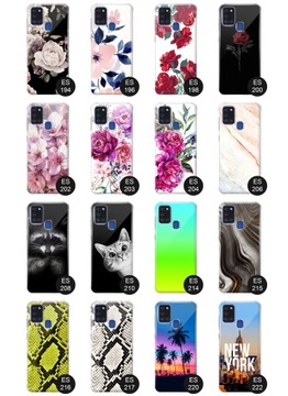 Толстый хрустальный чехол для Samsung Galaxy A21s + стекло 9H