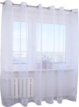 FIRANA GOTOWA 300X250 cm PROSTA na przelotkach