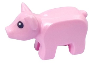 LEGO zwierzątko prosiaczek prosiak świnia świnka 1410pb01