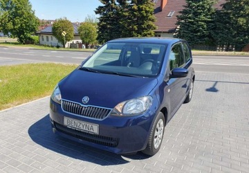 Skoda Citigo Hatchback 5d 1.0 60KM 2014 Skoda Citigo 1.0 60KM Klima Grzane Fotele Nawi...