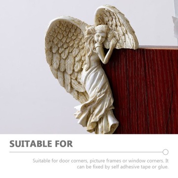 Украшение дверной коробки настенными скульптурами «Крылья ангела»