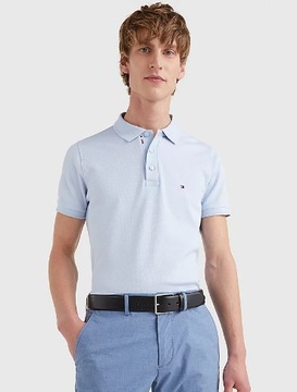 TOMMY HILFIGER MĘSKA KOSZULKA POLO Z LOGO XS 2SPJ