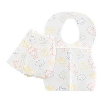 BOCIOLAND НАГЛУЖНИКИ ОДНОРАЗОВЫЕ НАГЛУЖНИКИ С КАРМАНОМ, ЗАКРЫВАЕМЫМ НА ЛИПУЧКЕ, 10 ШТ.