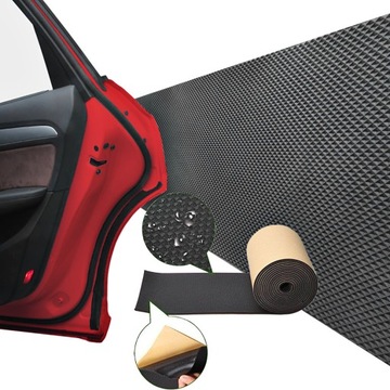 MATA PIANKA OCHRONNA GARAŻOWA ŚCIANA 200x20x0,4 CM