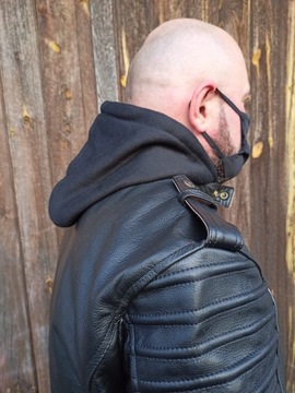 Новая черная классическая куртка Liner Hood! Карманы для протекторов