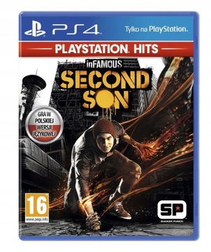 PS4 INFAMOUS SECOND SON / NOWA / FOLIA / PO POLSKU