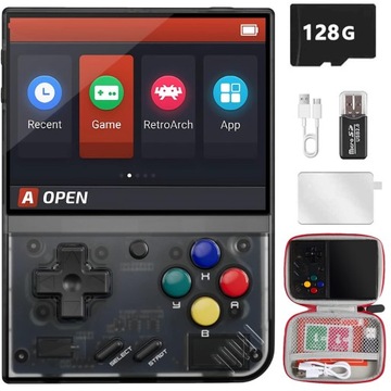 ПОРТАТИВНАЯ ИГРОВАЯ КОНСОЛЬ MIYOO MINI PLUS НА 15 000 ИГР + TF-КАРТА 128 ГБ