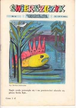 Świerszczyk nr.21 21.-27.V.1961r.