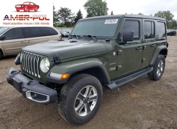 Jeep Wrangler IV 2021 Jeep Wrangler Unlimited Sahara 2021 2.0 Benzyna 270KM