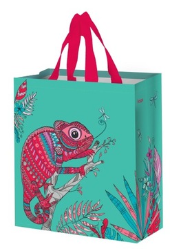 30x14x33 torba na zakupy kolorowa pojemna 14l 1szt