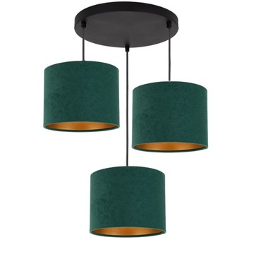 LAMPA WISZĄCA SUFITOWA PLAFON ZAMSZ GOLD ZWIS
