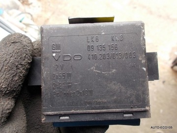 MODUŁ ŚWIATEŁ OPEL 09135156