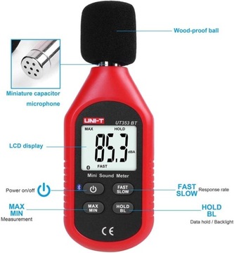 UNI-T UT353BT Мини-шумомер/Bluetooth