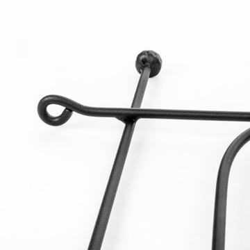 САДОВЫЙ МЕТАЛЛИЧЕСКИЙ ЗАБОР ПОДДЕРЖКА ДЛЯ РАСТЕНИЙ ПОДДЕРЖКИ ДЛЯ ЦВЕТОВ ЧЕРНЫЕ