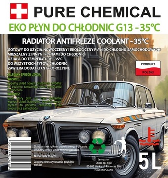 РАДИАТОРНАЯ ЖИДКОСТЬ G13 ECO COOLANT -35C 20л