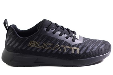 PÓŁBUTY BUGATTI 98003-6900 BLACK SPORTOWE MĘSKIE