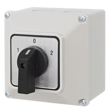 PRZEŁĄCZNIK ZASILANIA SIEĆ AGREGAT 3P 32A 1-0-2