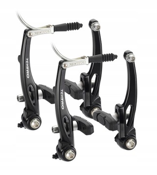 Hamulce V-brake komplet przód + tył czarny 110mm Tektro 855AL blk set