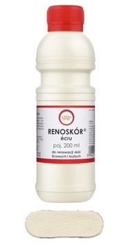 RENOSKÓR FARBA LAKIER DO SKÓRY ECRU 200 ml