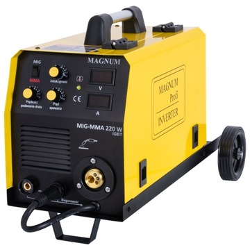 PÓŁAUTOMAT SPAWALNICZY MAGNUM MIG 220W U MI 220W MMA