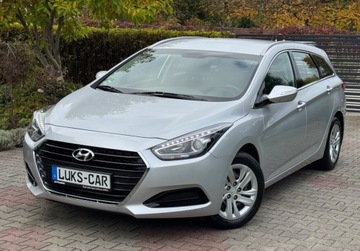 Hyundai i40 Kombi Facelifting 1.6 GDI 135KM 2017 Hyundai i40 Lift 1,6 135KM KLIMATYZACJA LED Bezwypadkowy Serwis SUPER