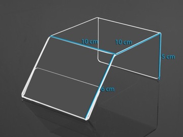 ПОДСТАВКА, УНИВЕРСАЛЬНАЯ ПОДСТАВКА ИЗ ПЛЕКСИ, 10 см