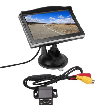 KAMERA COFANIA STYLOWA MONITOR 5'' SZEROKI KĄT