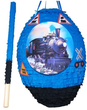 PINIATA KOLEJKA KOLEJ XL + KIJ
