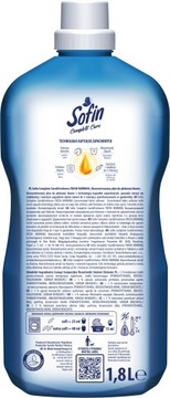 SOFIN Płyn do płukania Tkanin Ochrona Kolorów MIX Zestaw 4szt 256 Prań