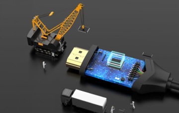 ВЕНТИЛЯЦИОННЫЙ КАБЕЛЬ АДАПТЕР USB-C USB C HDMI UHD 4K 60 Гц THUNDERBOLT 1M