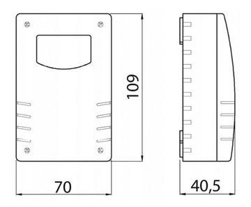 Датчик сумерек белый CZ-2.1500W 240В 10А IP44 CZ-CZ2000-00