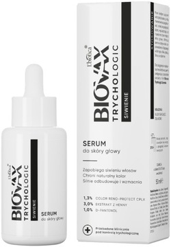 BIOVAX Trychologic Siwienie Serum do skóry głowy