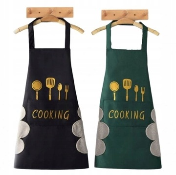 WOMEN'S MALE KITCHEN APRON WATERPROOF GOWN