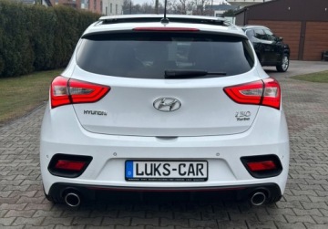 Hyundai i30 II Hatchback 5d Facelifting 1.6 GDI 186KM 2016 Hyundai i30 1,6Turbo 186KM Climatronic Kamera Led Navi Bezwypadkowy SERWIS, zdjęcie 3
