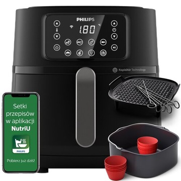 Frytkownica beztłuszczowa PHILIPS XXL Connected HD9285/96 Air Fryer