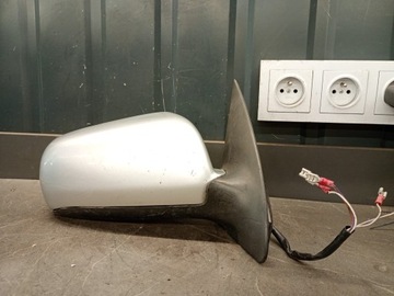 015683 ZRCÁTKO PRAVÉ AUDI A4 B5 5PIN STŘÍBRNÉ