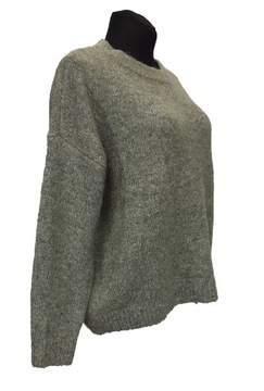 Sweter ciepły oliwkowy ONLY akryl M
