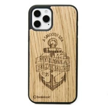 Pouzdro Bewood pro iPhone 12/12 Pro Kotva Dub