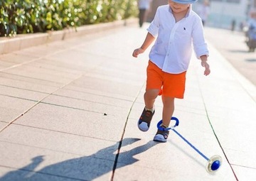 HULA HOP скакалка для детей со шкиперской ножкой, СВЕТЯЩИЕСЯ цвета светодиодов для прыжков со скипом